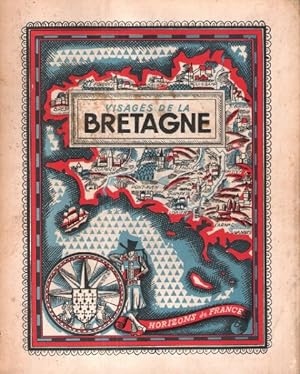 Visages De La Bretagne . Complet De Ses 3 Cartes Dépliantes