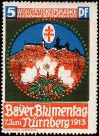 Image du vendeur pour Reklamemarke Bayerischer Blumentag mis en vente par Veikkos