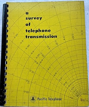 Bild des Verkufers fr A Survey of Telephone Transmission zum Verkauf von aspen ridge