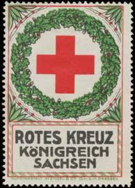 Seller image for Reklamemarke Rotes Kreuz for sale by Veikkos