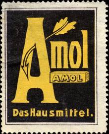 Seller image for Reklamemarke Amol das Hausmittel for sale by Veikkos