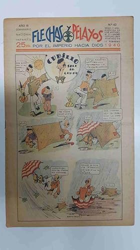 Imagen del vendedor de Flechas y Pelayos numero 062 del 11.2.1940, episodio de el hombre diabolico a la venta por El Boletin