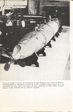 Imagen del vendedor de LAMINA 27048: Torpedo Mignatta a la venta por EL BOLETIN