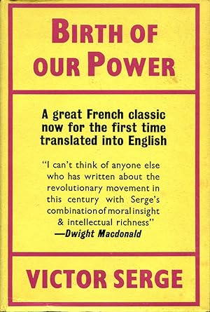 Seller image for Birth of Our Power : Naissance De Notre Force for sale by Godley Books