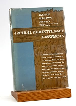 CHARACTERISTICALLY AMERICAN: Five Lectures Delivered on the William W. Cook Foundation