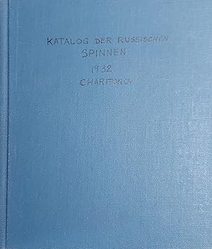 Katalog Der Russischen Spinnen 1932