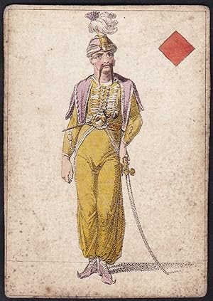 (Karo Bube) / (Jack of diamonds) - transformation playing card / Spielkarte / carte a jouer