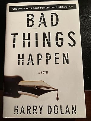 Seller image for Very Bad Men, (David Logan Series #1), Uncorrected proof, First Edition, NEW for sale by Park & Read Books