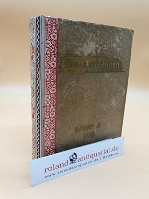 Miniaturbahnen: Band 10 1958: Nr. 1 - 16 / Die führende deutsche Modellbahnzeitschrift