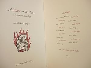 Seller image for A Flame in the Heart; a love / hate anthology for sale by Swan's Fine Books, ABAA, ILAB, IOBA