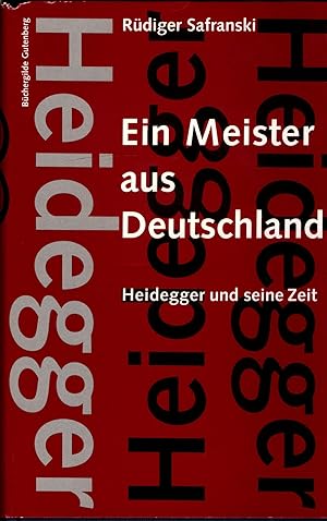 Bild des Verkufers fr Ein Meister aus Deutschland Heidegger und seine Zeit zum Verkauf von avelibro OHG