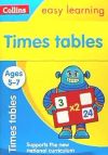 Imagen del vendedor de Collins Easy Learning Age 5-7 -- Times Tables Ages 5-7: New Edition a la venta por AG Library