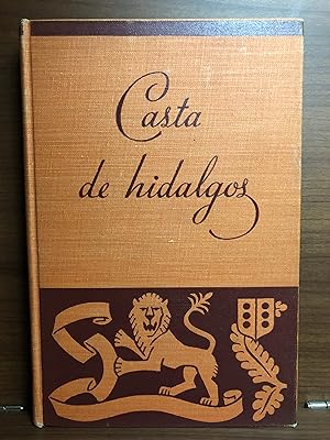 Immagine del venditore per Casta de Hidalgos venduto da Rosario Beach Rare Books