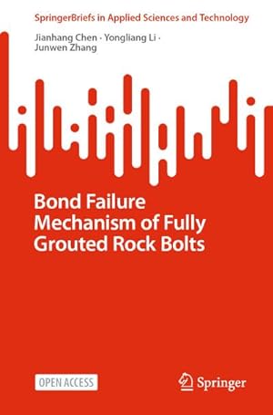 Immagine del venditore per Bond Failure Mechanism of Fully Grouted Rock Bolts venduto da BuchWeltWeit Ludwig Meier e.K.