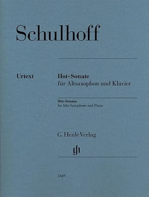 Bild des Verkufers fr Hot-Sonate fr Altsaxophon und Klavier zum Verkauf von moluna