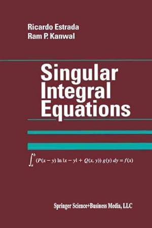 Immagine del venditore per Singular Integral Equations venduto da GreatBookPrices