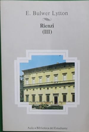 Imagen del vendedor de Rienzi (III) a la venta por Librera Alonso Quijano