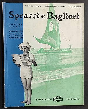Rivista Sprazzi e Bagliori n.4 - Luglio-Agosto 1936 - Dopo la Vittoria in A.O.