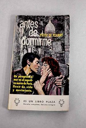 Imagen del vendedor de Antes de dormirme a la venta por Alcan Libros