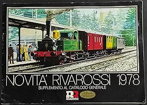 Novità Rivarossi - Supplemento al Catalogo Generale - 1978