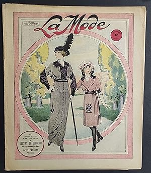 Rivista La Mode n.40 - 1913