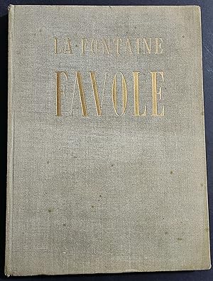 La Fontaine - Favole - G. Bartholini - A. Mattoni - Ed. E.L.I. - Cop. 1953