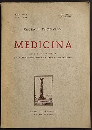 Recenti Progressi in Medicina - N. 3 - Vol. II 1947