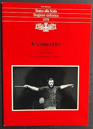 Teatro alla Scala Stagione Sinfonica 1979 - 6° Concerto