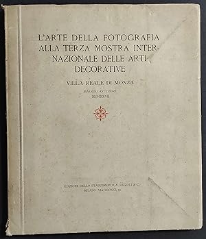 Arte Fotografia Terza Mostra Arti Decorative - Villa Reale Monza - 1927