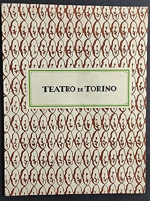 Teatro di Torino - Concerto della Société de Musique d'Autrefois - 1929 - Programma