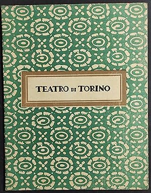 Teatro di Torino - VIII Concerto Orchestrale - V. Gui - 1926 - Programma