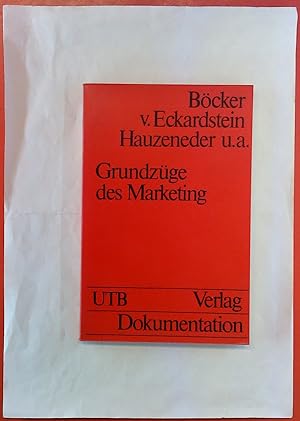 Seller image for Grundzge des Marketing - 3. berarbeitete Auflage for sale by biblion2