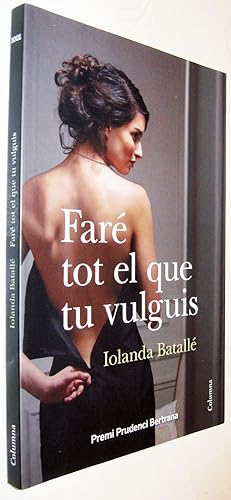 Imagen del vendedor de (S1) - FARE TOT EL QUE TU VULGUIS - EN CATALAN a la venta por UNIO11 IMPORT S.L.