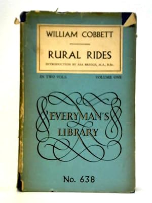 Seller image for Cobbett's Rural Rides: Volume One for sale by World of Rare Books