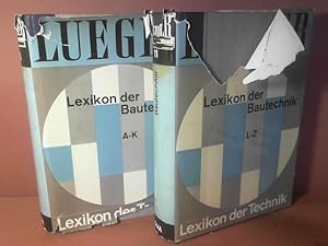 Lexikon der Bautechnik - in zwei Bänden. (= Lueger Lexikon der Technik, Band 10 und 11).