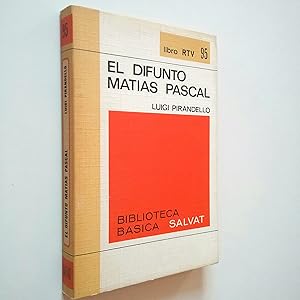 Immagine del venditore per El difunto Matas Pascual venduto da MAUTALOS LIBRERA