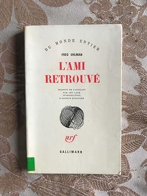 Seller image for L'Ami Retrouv for sale by Dmons et Merveilles