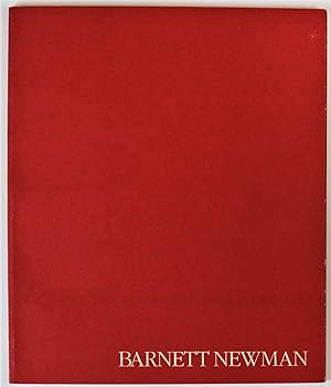 Seller image for Barnett Newman Paintings April 8-May 7 1988 The Pace Gallery New York for sale by Gotcha By The Books