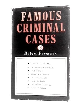 Bild des Verkufers fr Famous Criminal Cases 5 zum Verkauf von World of Rare Books