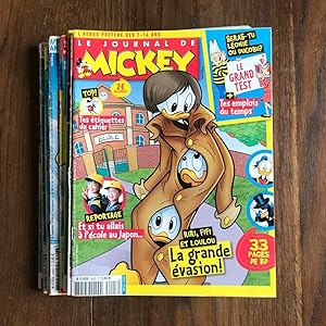 Le Journal de Mickey N° 3403 3560h 3406 3605 3592s 3468s 3404s 3600 3599s 3455s 3415s 3420s