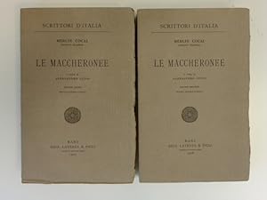 Le Maccheronee (complete in 2 volumes). A cura di Alessandro Luzio. Out of the series "Scrittori ...