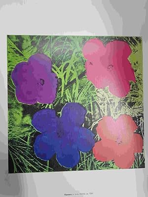 Bild des Verkufers fr Lamina, litografia num 09: Flowers por Andy Warhol (ca. 1964) zum Verkauf von El Boletin