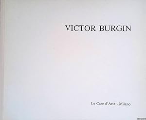 Bild des Verkufers fr Victor Burgin: opere 1982-1986 = Victor Burgin: works 1982-1986 zum Verkauf von Klondyke