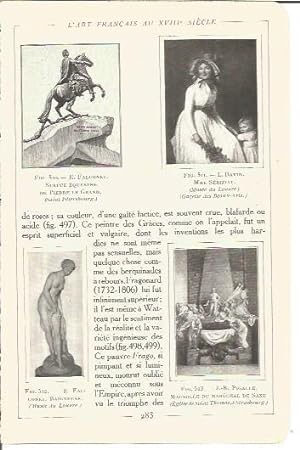 Bild des Verkufers fr LAMINA V00232: Madame Seriziat, por L. David zum Verkauf von EL BOLETIN