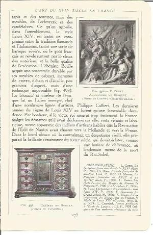 Bild des Verkufers fr LAMINA V00228: Gabinete de madera del Palacio de Versalles zum Verkauf von EL BOLETIN