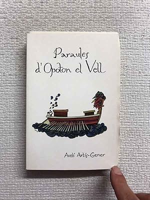 Image du vendeur pour Paraules d'Opoton el vell mis en vente par Campbell Llibres