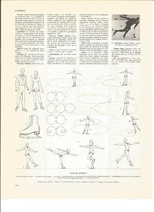 Imagen del vendedor de LAMINA V00708: Figuras de patinaje artistico a la venta por EL BOLETIN