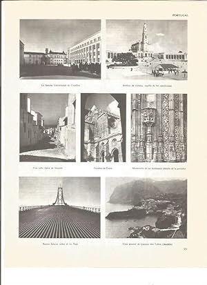 Seller image for LAMINA V00757: Vistas varias de Portugal for sale by EL BOLETIN