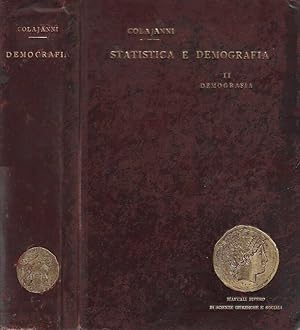 Bild des Verkufers fr Manuale di demografia Vol. II zum Verkauf von Biblioteca di Babele