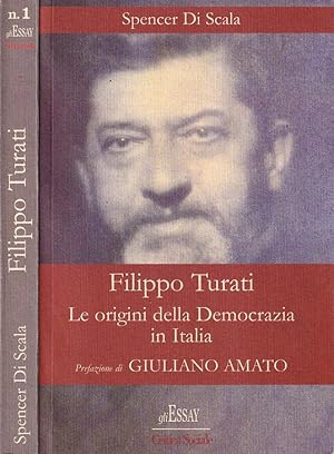 Bild des Verkufers fr Filippo Turati Le origini della Democrazia in Italia zum Verkauf von Biblioteca di Babele